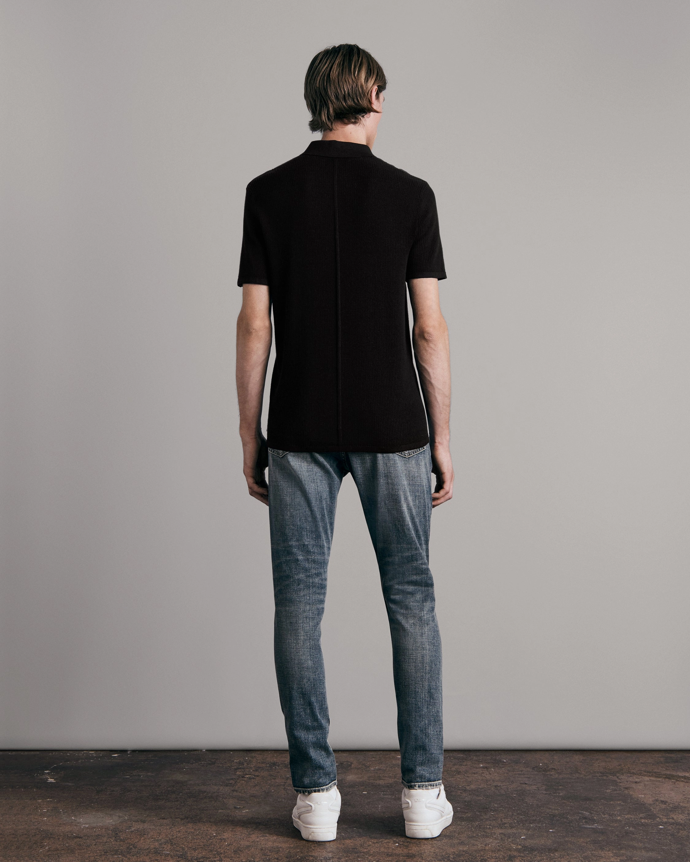 Polished Finish Harvey Knit Polo