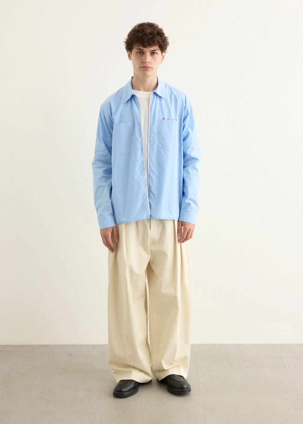 Gift Idea Logo Long Sleeve Zip Shirt