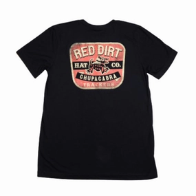 Red Dirt Unisex Black Chupacabra T-Shirt High Neck