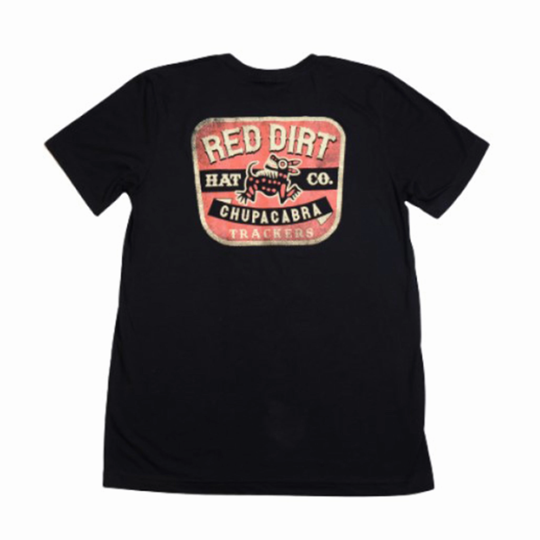 Red Dirt Unisex Black Chupacabra T-Shirt High Neck