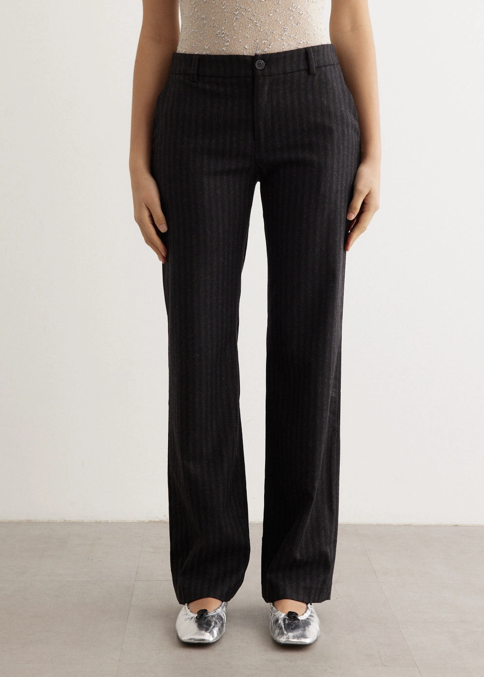 Double Stitched HighRiseWaist Hina Pants