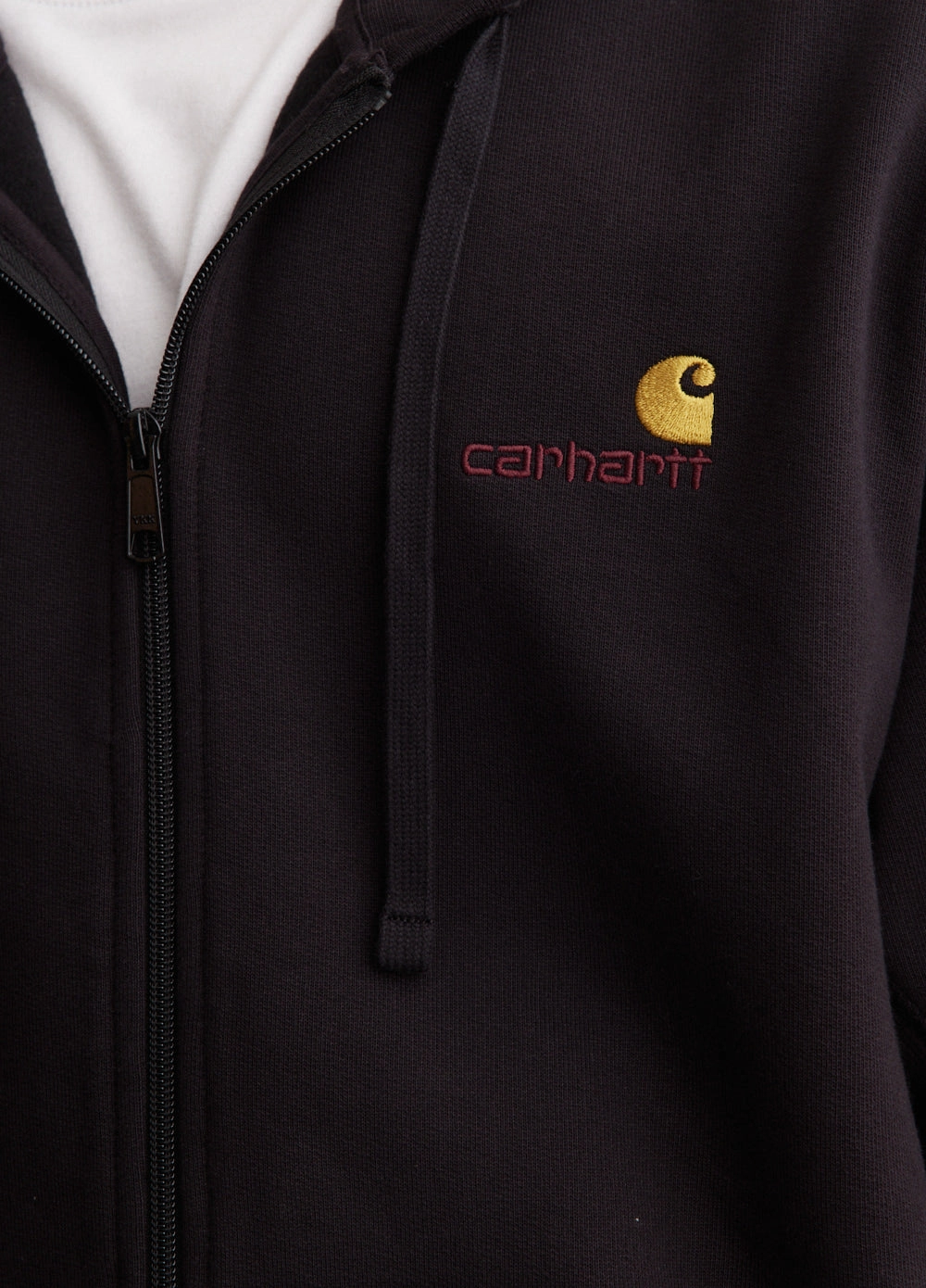 Friction Resistant Wind Shield Hooded American Script Jacket