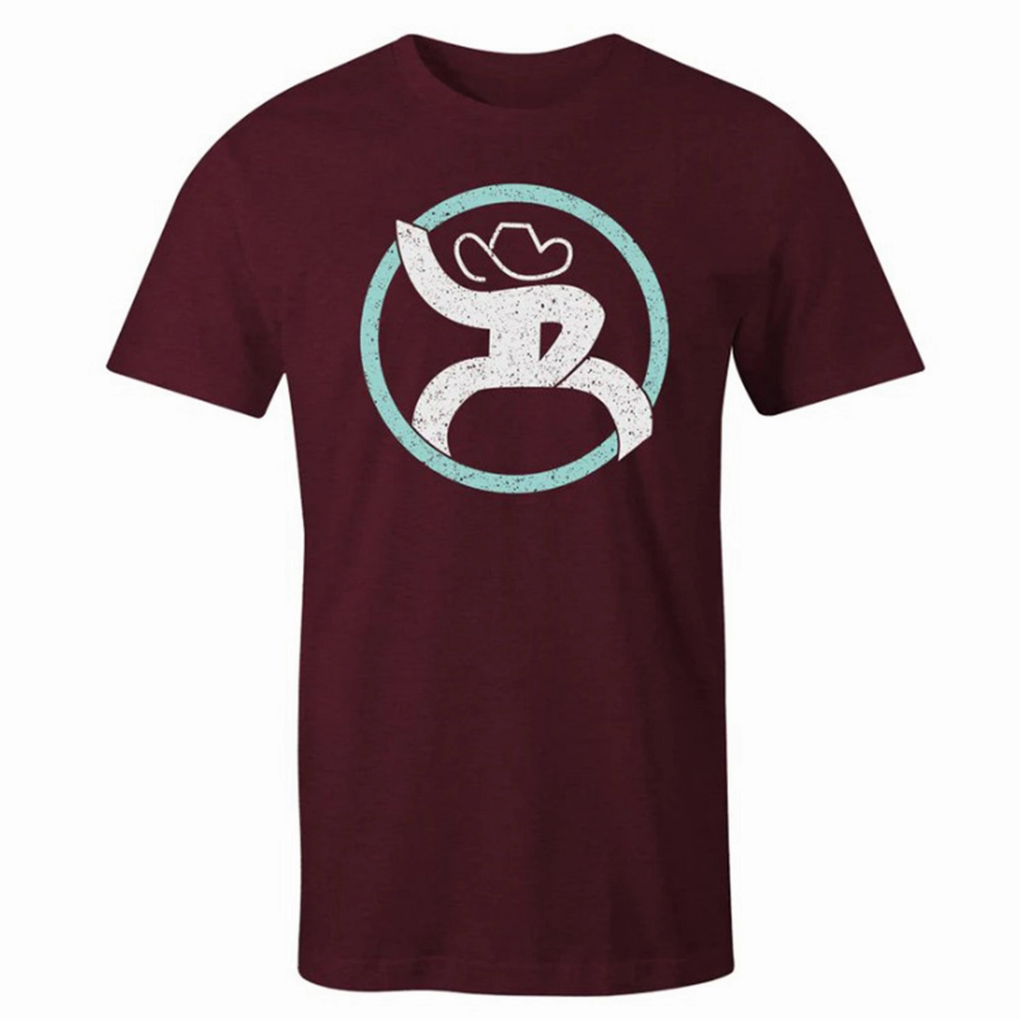 Hooey Men's Cranberry Roughy T-Shirt Structured Collar