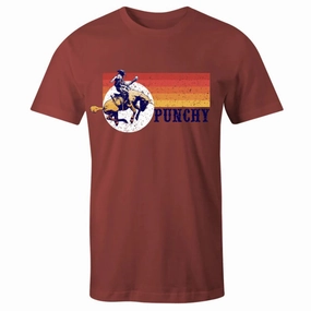 Everyday Layer Cozy Wear Hooey Men's Crimson Punchy Tee