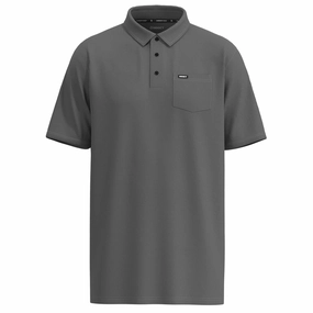 Hooey Men's Grey Polo Weekend Outing Essential Piece