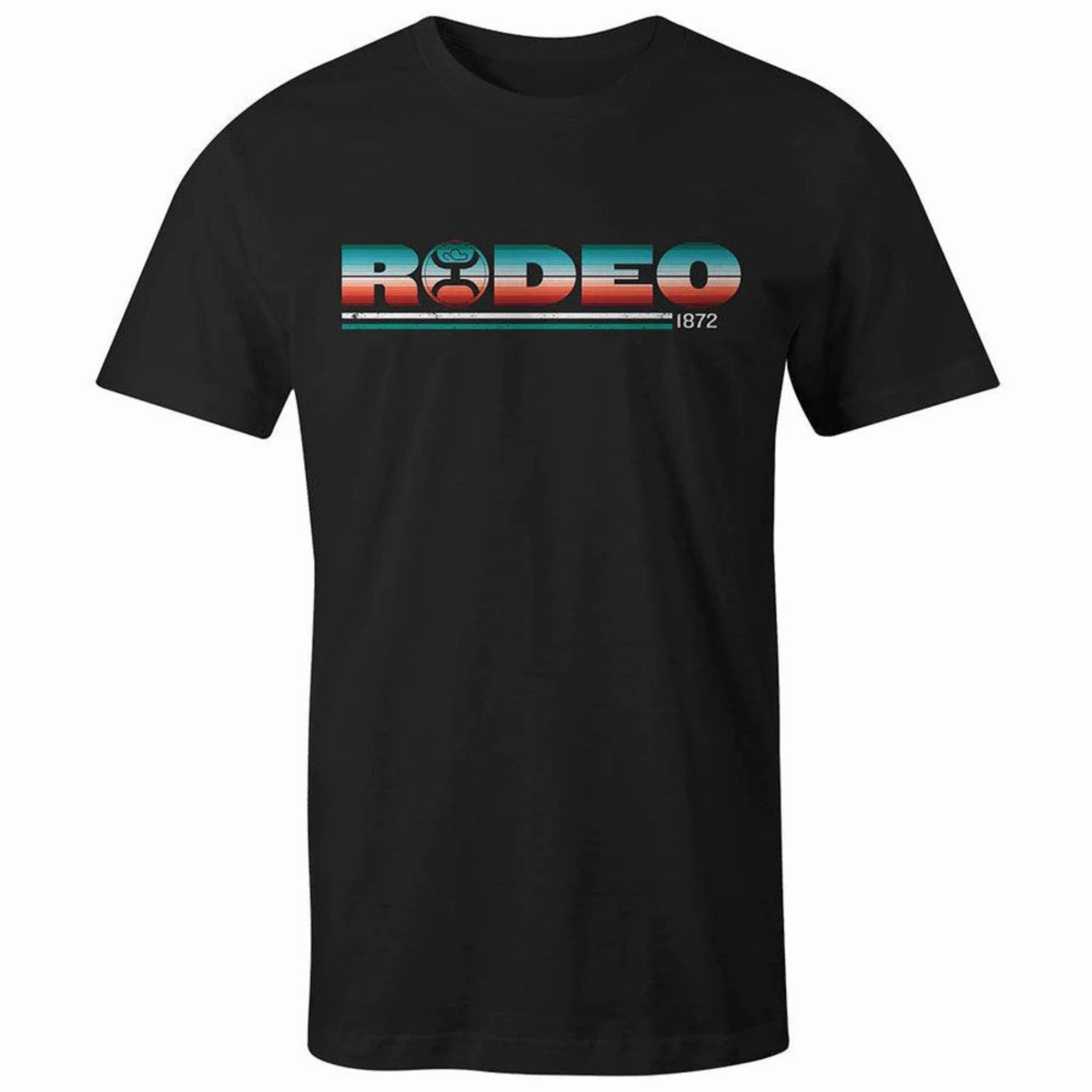 Hooey Men's "Rodeo" Black Serape Rodeo Tee Team Building