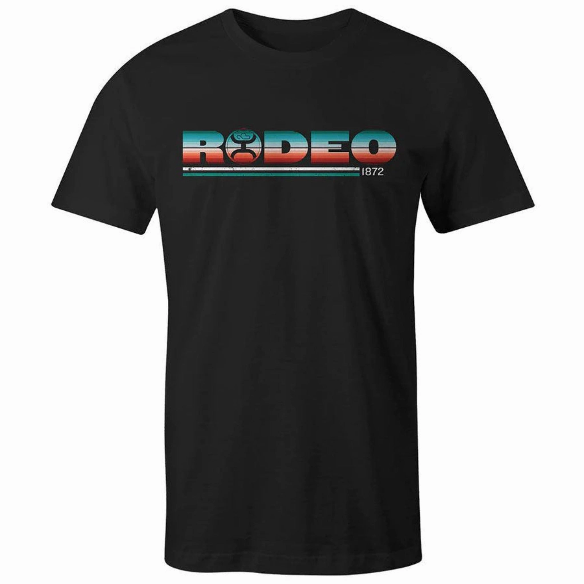 Hooey Men's "Rodeo" Black Serape Rodeo Tee Classic Style