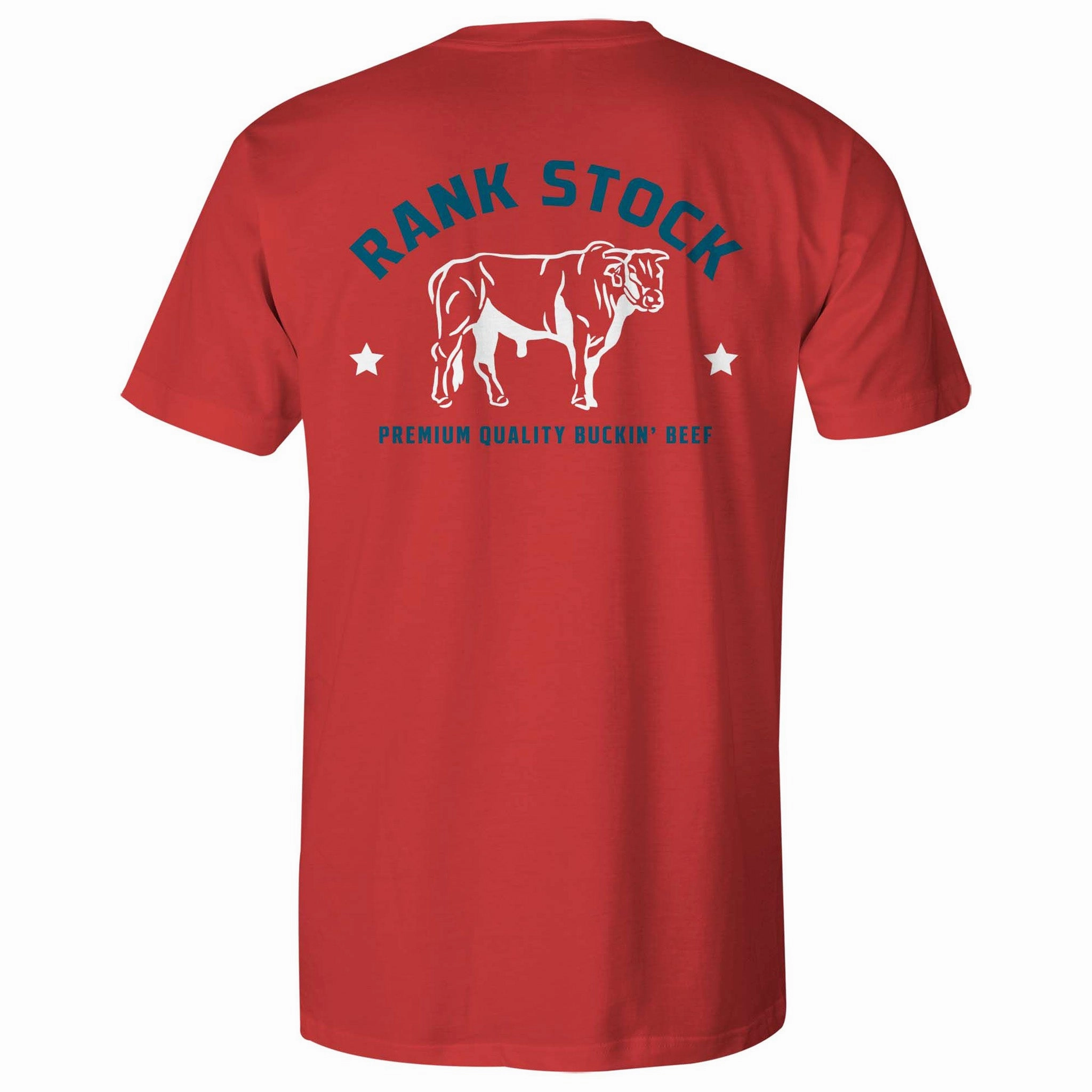 Hooey Men's Red Charbray Tee Budget Friendly Country Escape