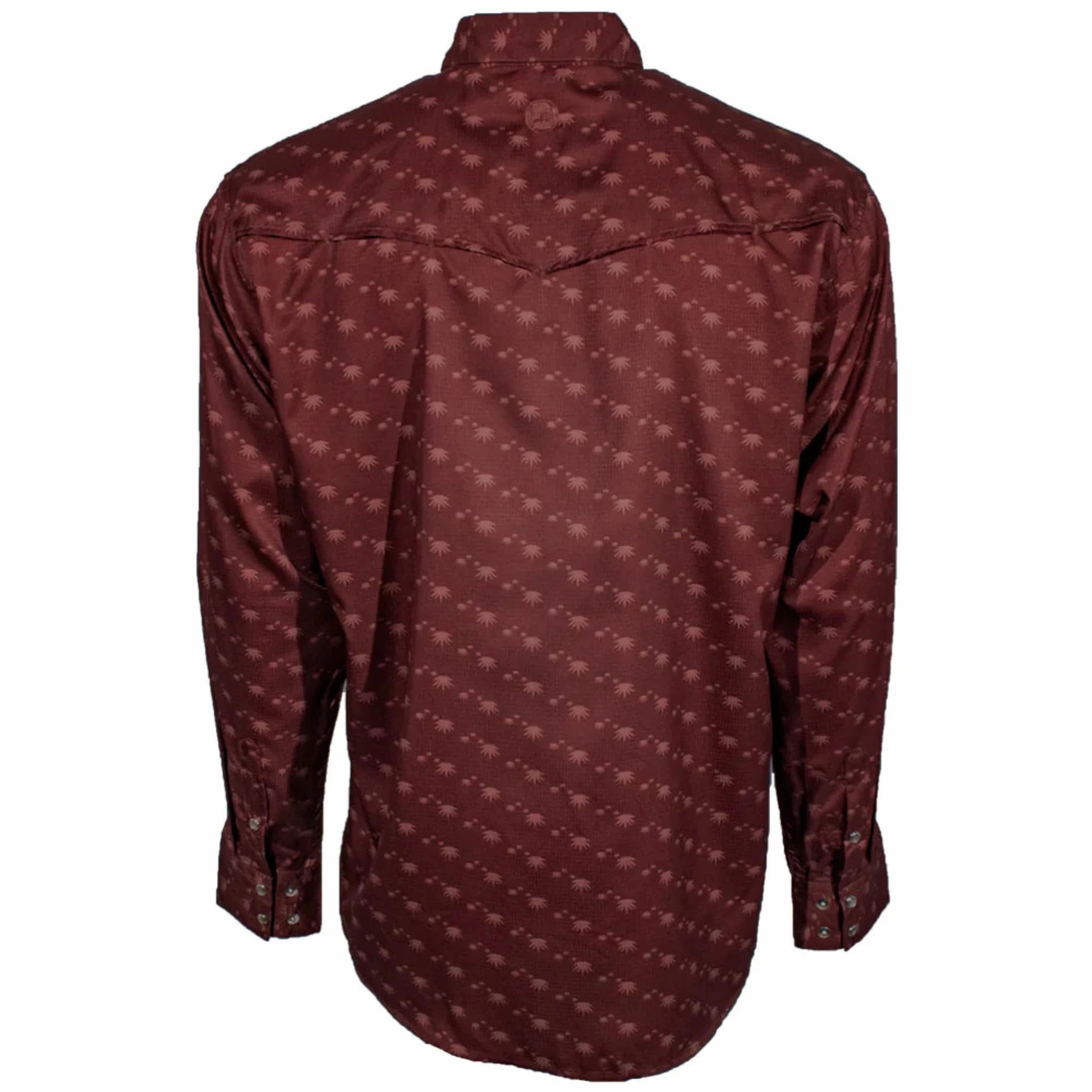 Pullover Design Hooey Men's SOL Red Agave Shirt