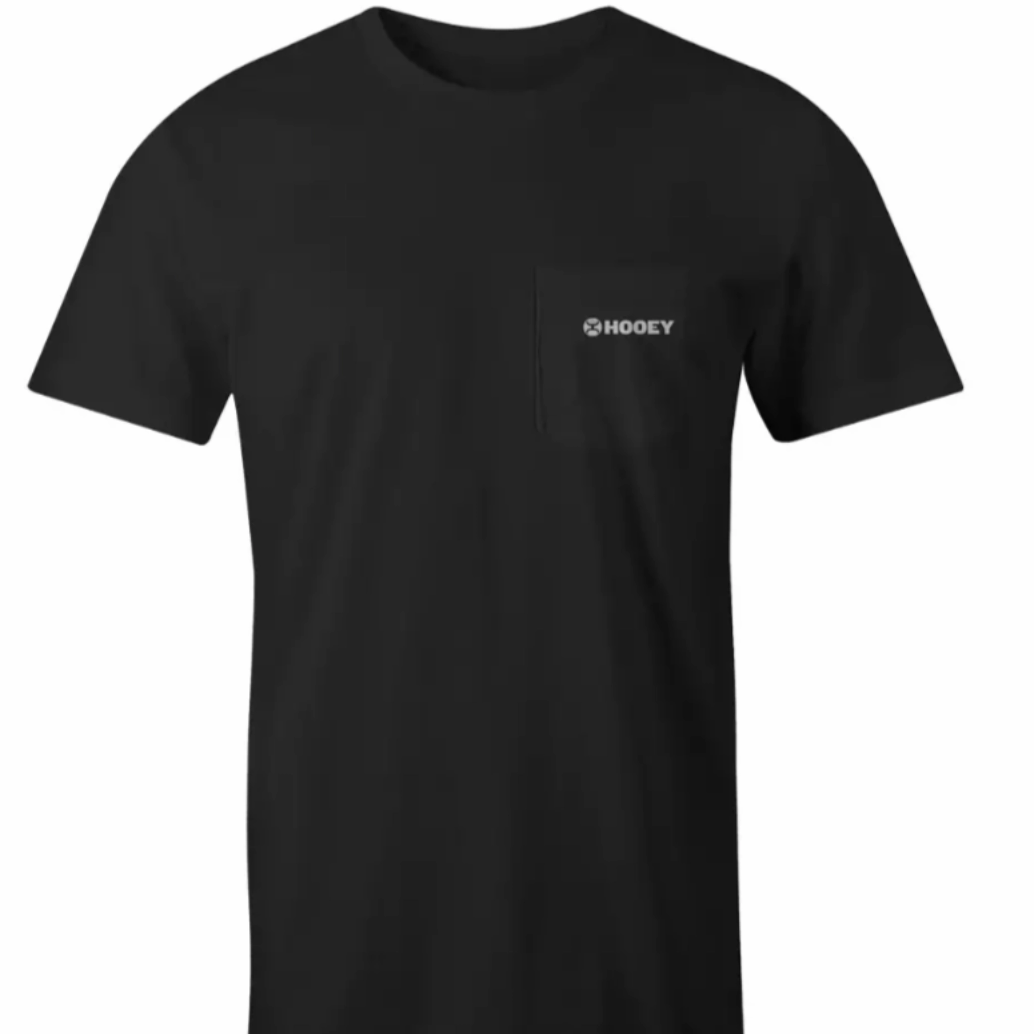 Hooey Men's Zenith Black Tee Functional Comfort Seamless Shoulder