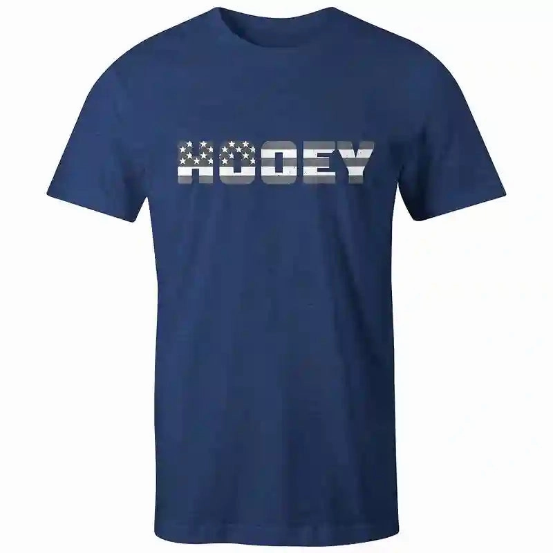 Anti-static Hooey Navy Patriot Tee