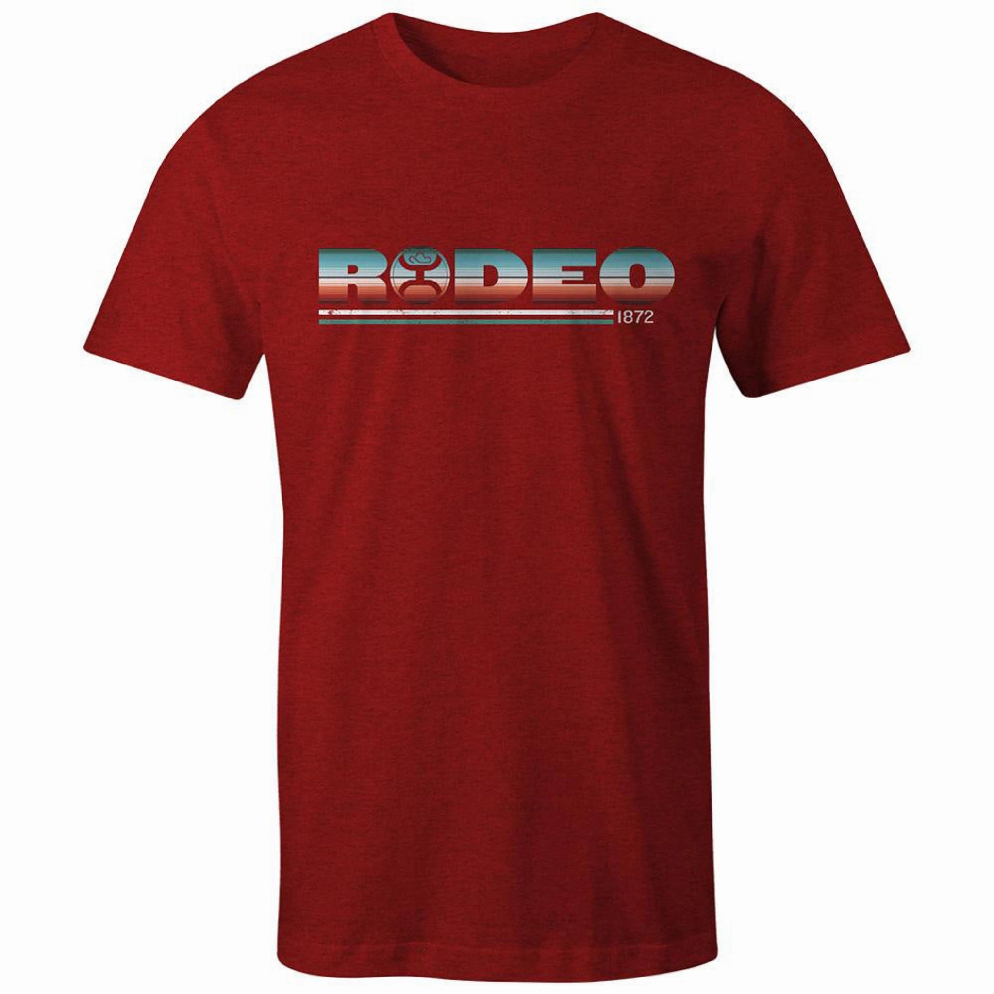 Hooey Red Rodeo Graphic Tee Road Trip Ready Sporty Design