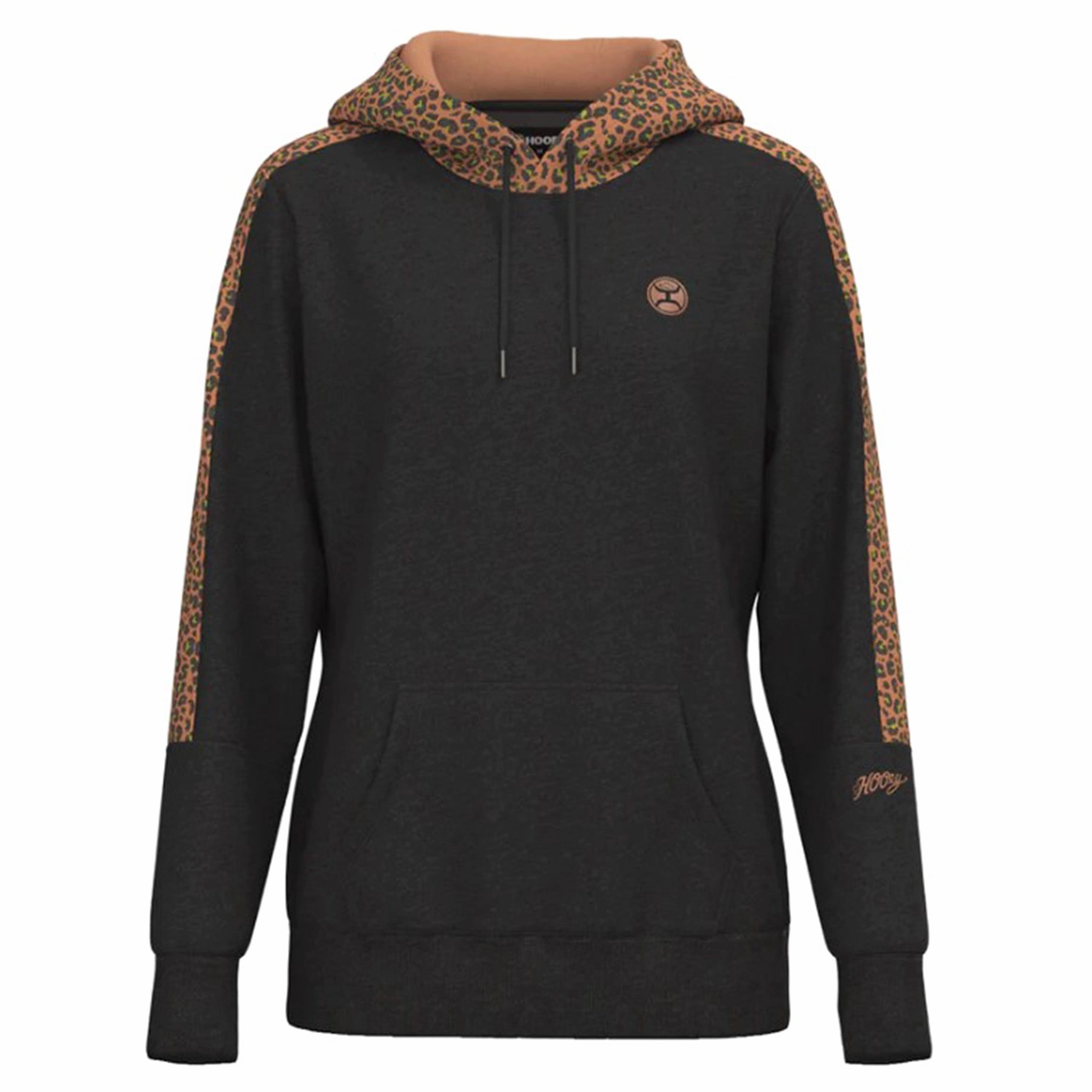 Windproof Material Hooey Women's Canyon Asphalt Cheeta Hoodie