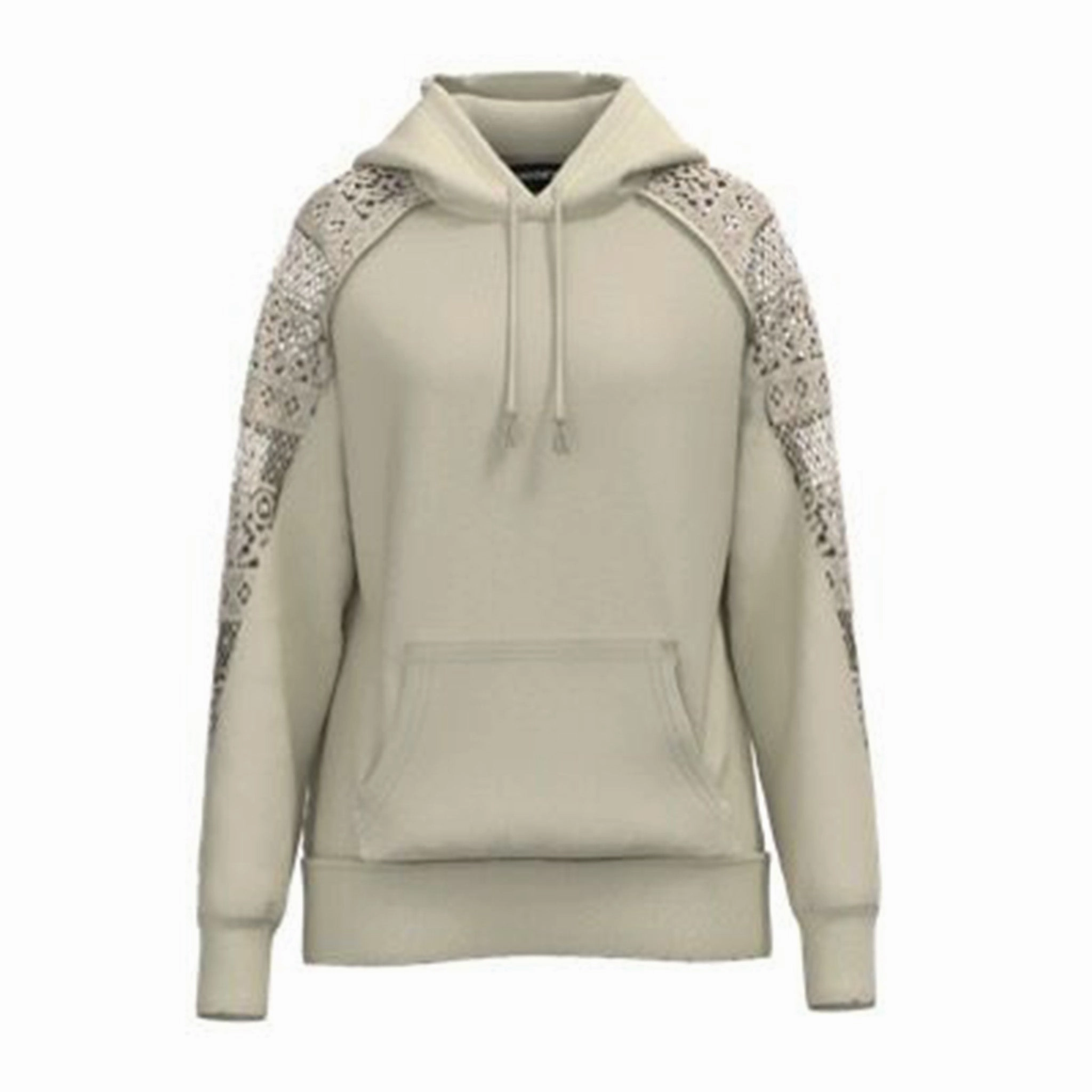 Functional Pockets Style Hooey Women's Chaparral Tan Hoodie