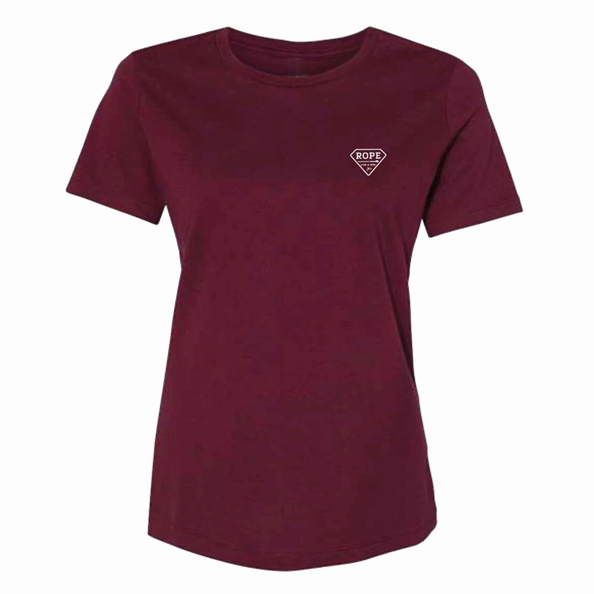 Hooey Women's Cranberry Rope Tee NonToxic Certification Quick Dry Material