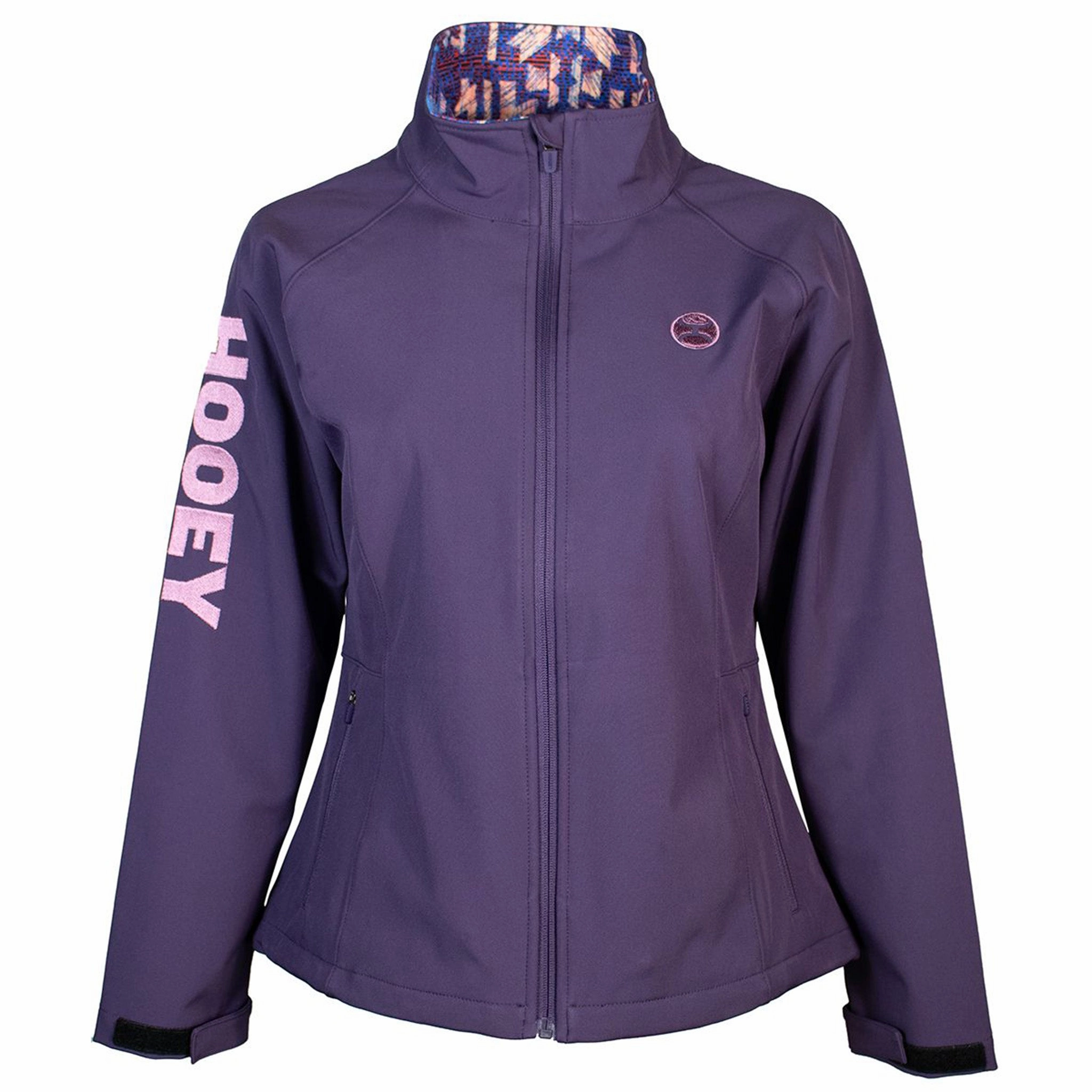 Hooey Women's Purple Aztec Jacket Wool blend Airtight Seam Sealing