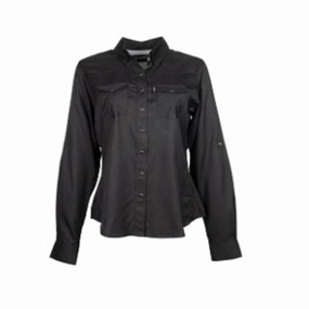 RibbedTrim Hooey Women's SOL Black Shirt