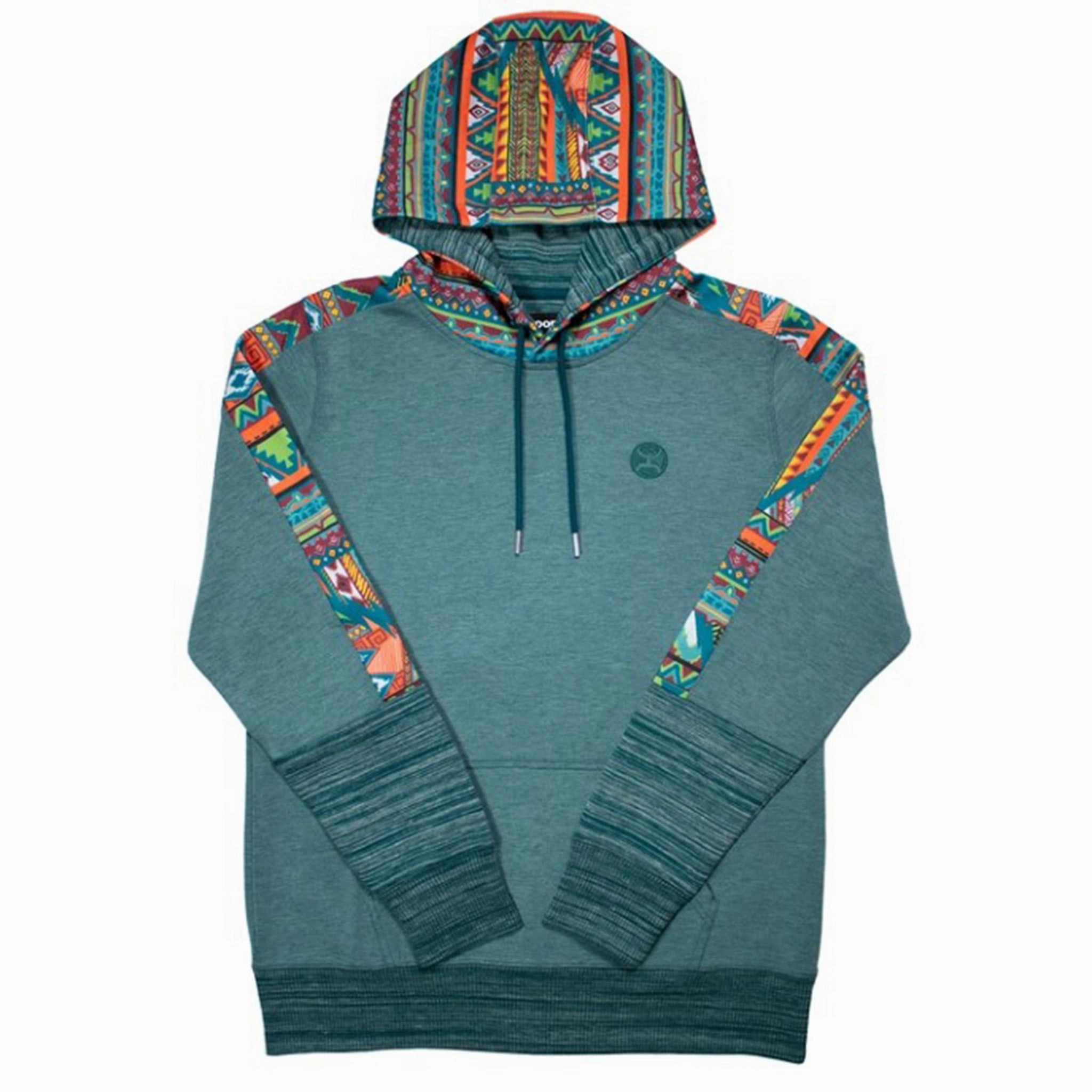 Rain Guard Bonded Collars Hooey Women's Teal Canyon Hoody