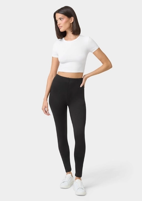 Tall High Waist Basic Leggings Dynamic Fit Squat Proof Summer Wear