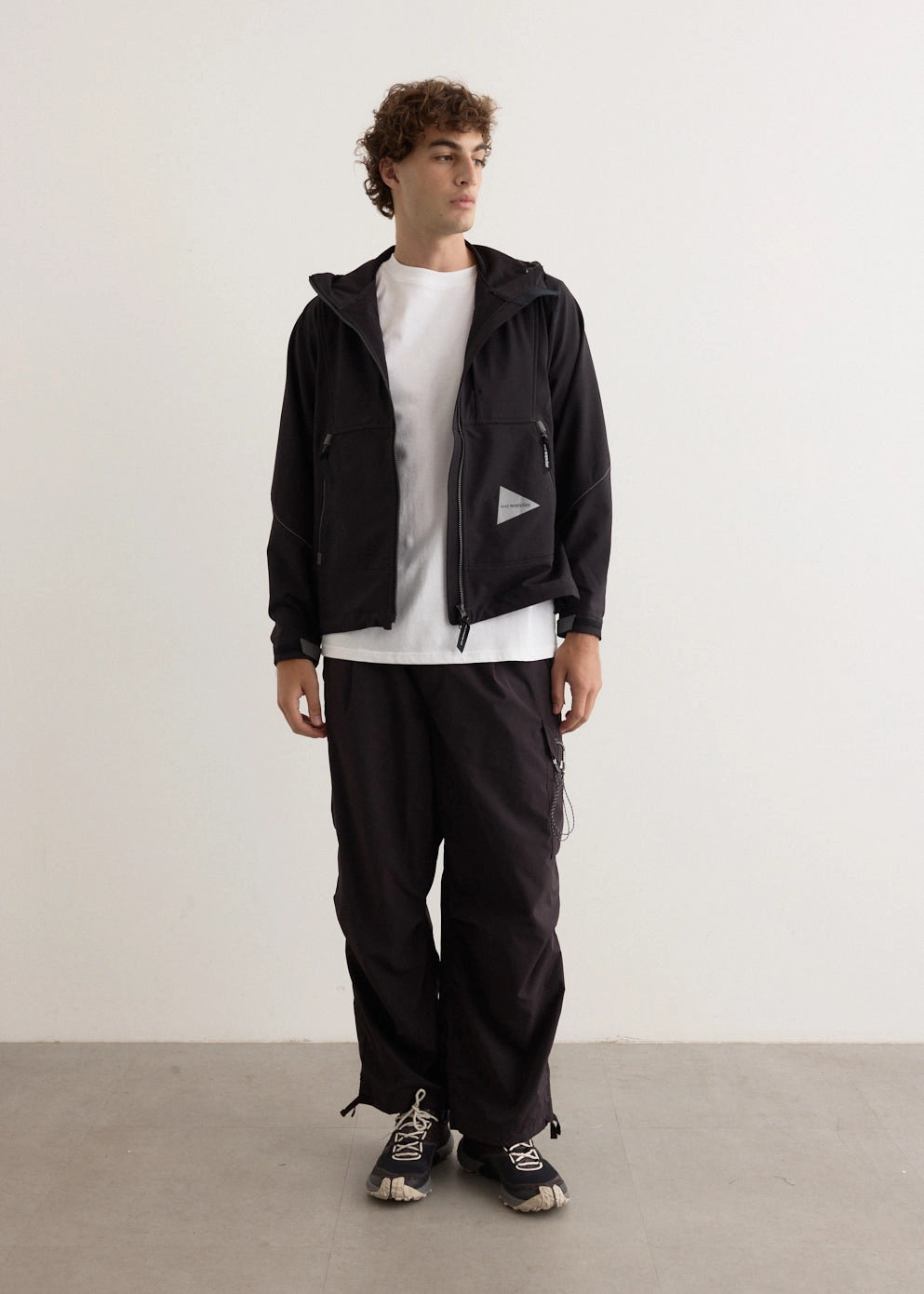 Simple Urban Layer Light Stretch Shell Jacket