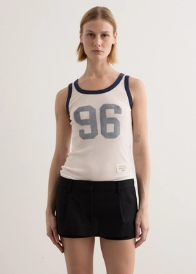 Shallow satisfaction Ribbed Tank Top