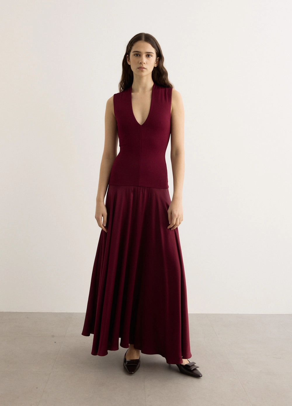 Illi V Maxi Dress Chilly Comfort