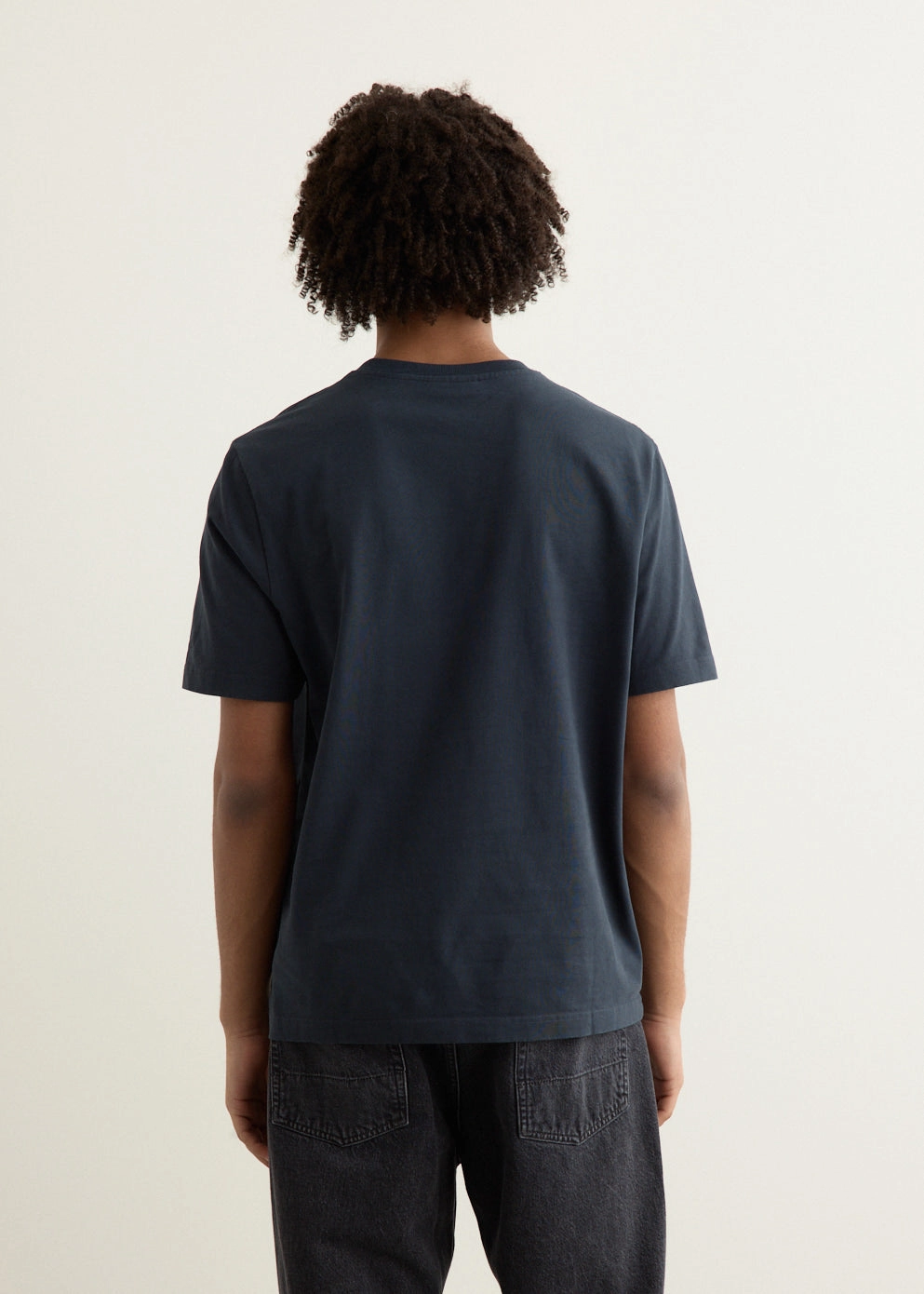 Grey Fox Head Patch Comfort T-Shirt Crew Neck Design