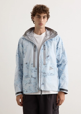 Extra Layer Piece Printed Pertex Shield Rain Jacket