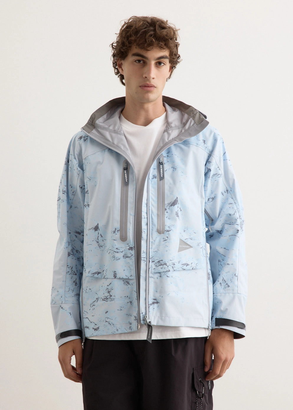 Extra Layer Piece Printed Pertex Shield Rain Jacket