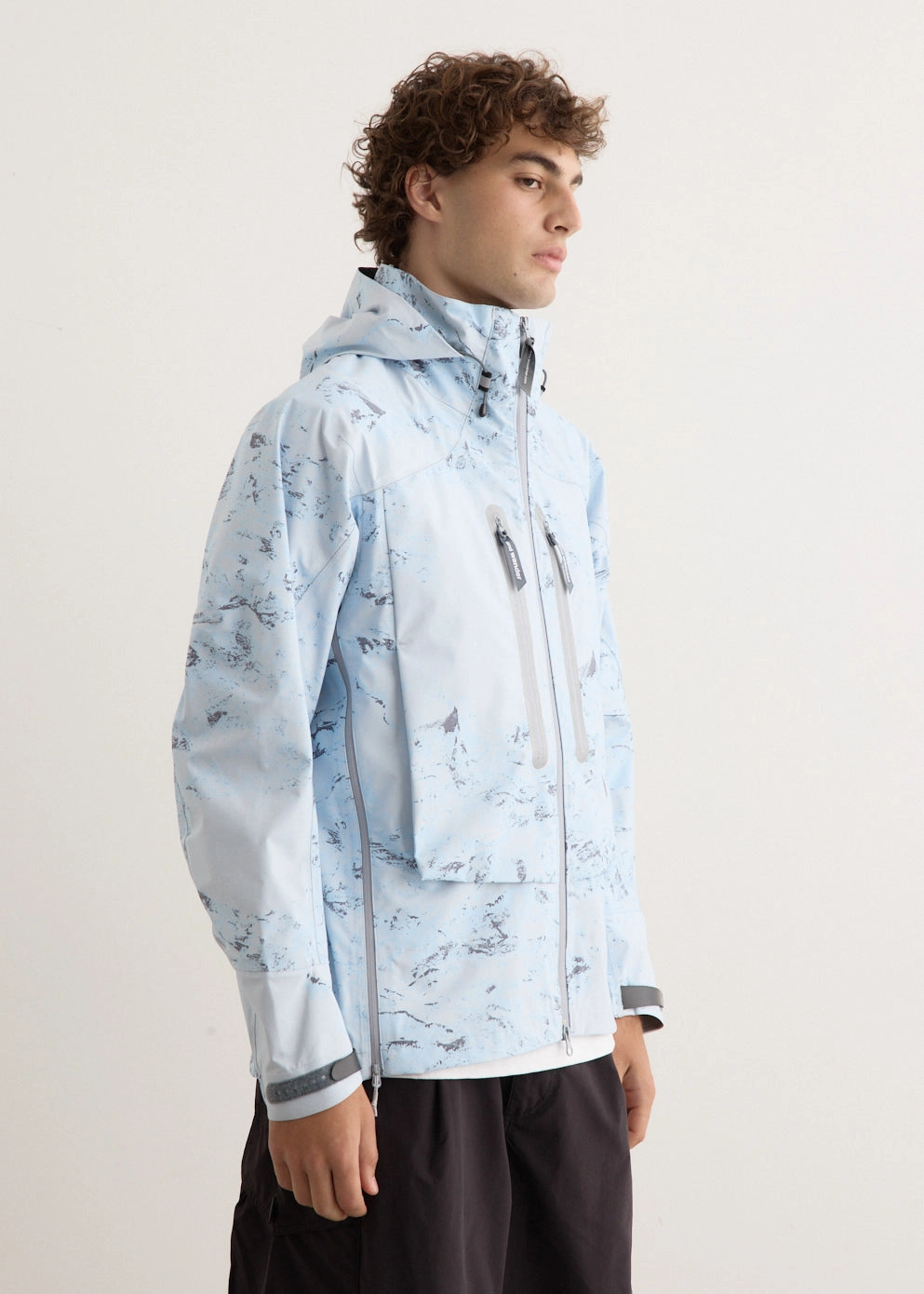 Printed Pertex Shield Rain Jacket Fall Outfit