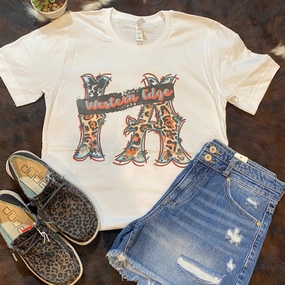 Tapered Side Panels Iowa Western Edge Tee