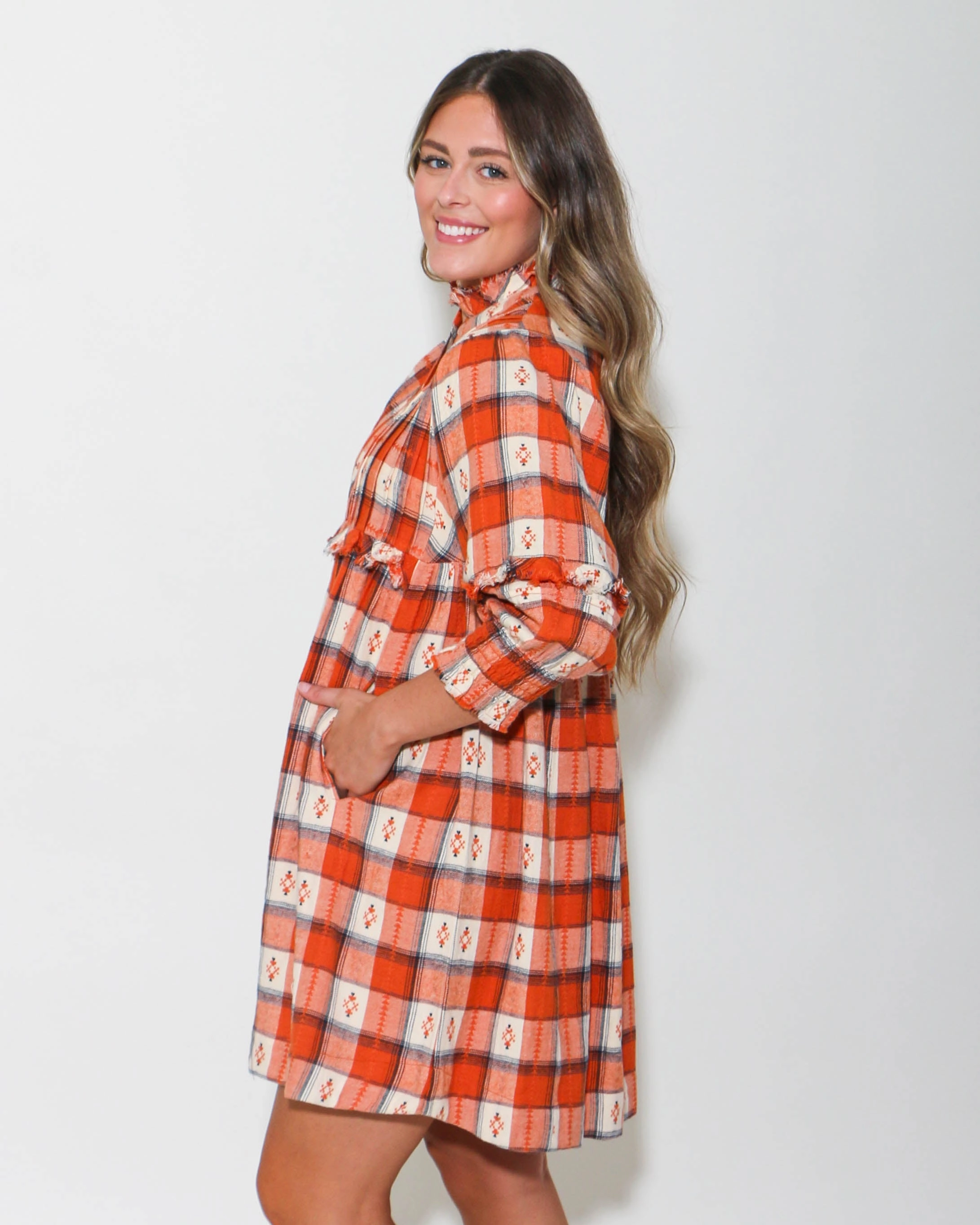 Light Bow Ivy Jane | Go Easy Plaid Dress