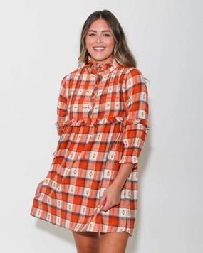 Gentle Texture Ivy Jane | Go Easy Plaid Dress