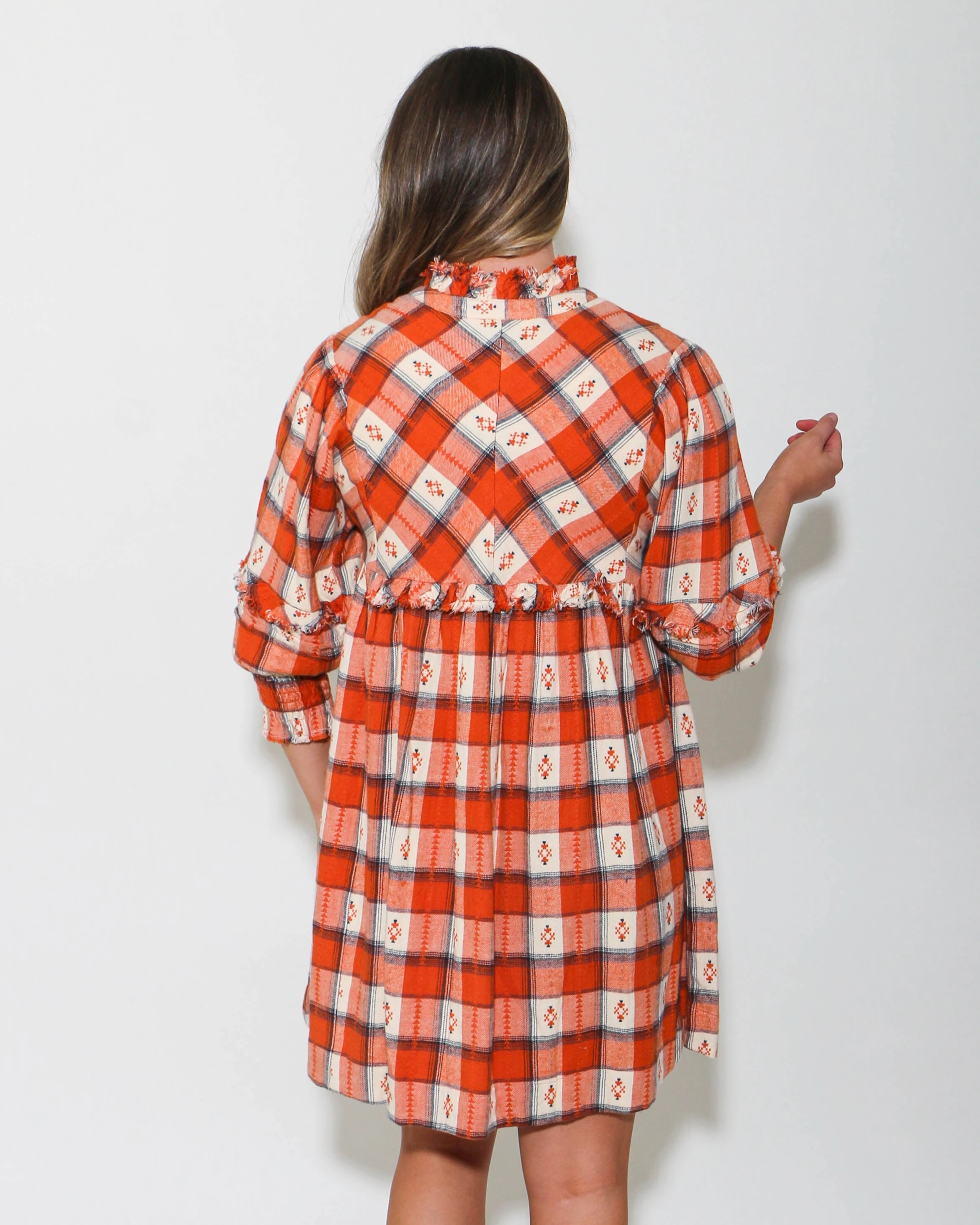 Fit Focused Fall Outfit Ivy Jane | Go Easy Plaid Dress