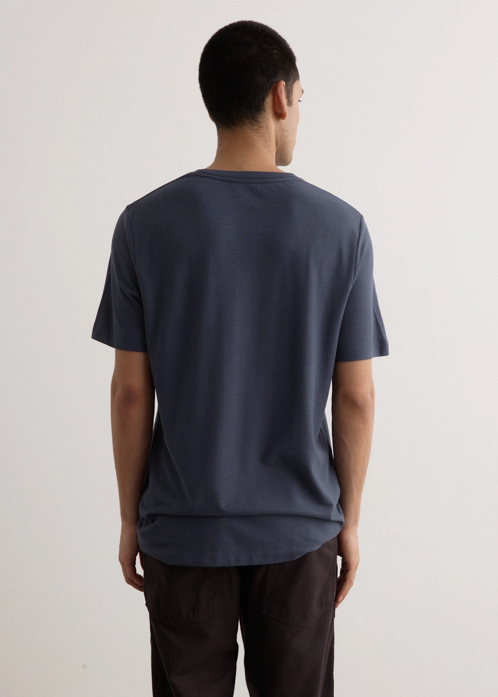 Jakob Cotton Crepe T-Shirt Modern Design Minimalist Style