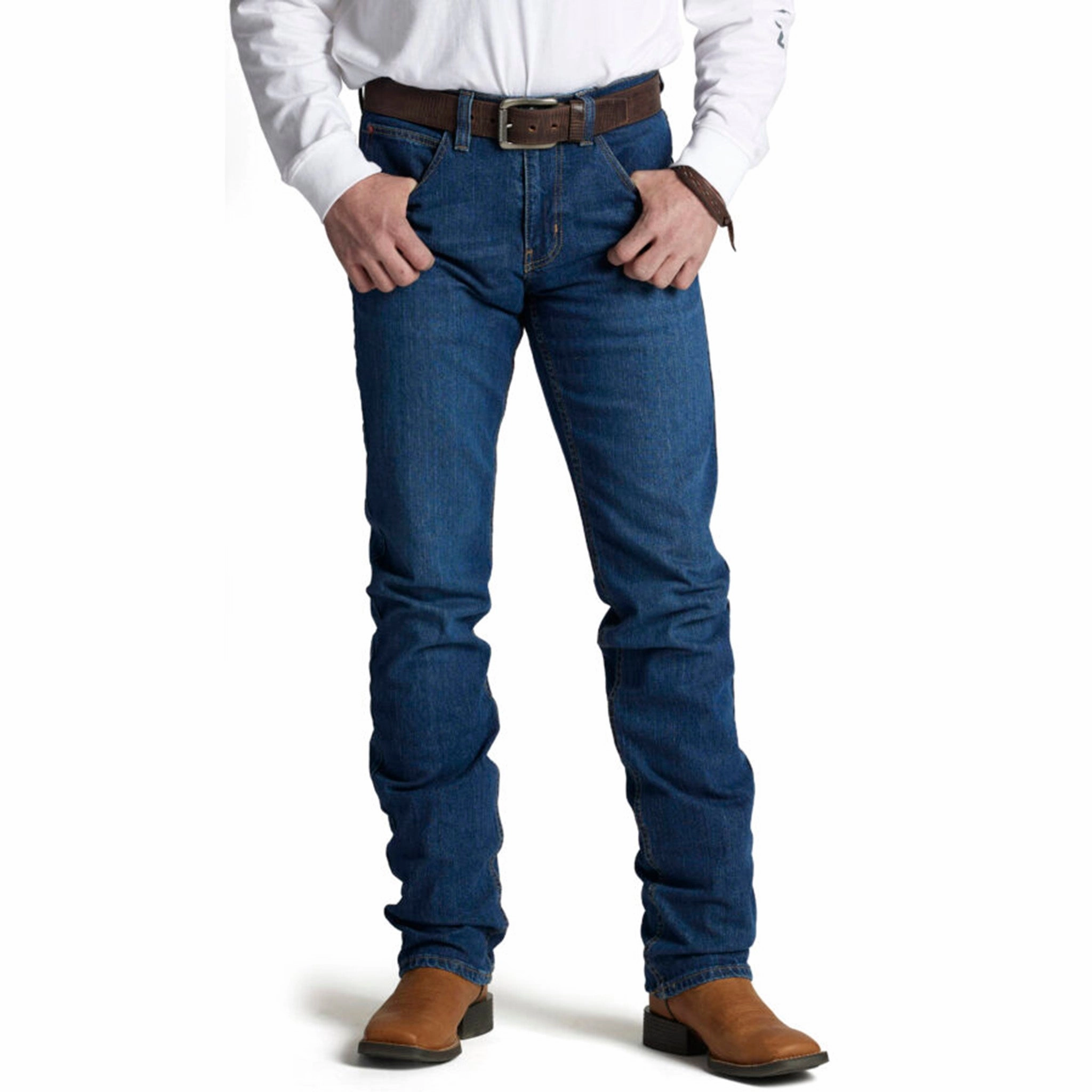 Justin Men's J2 Med Wash 1879 Jean Comfort Stretch Weave Daily Wear Nature Lover