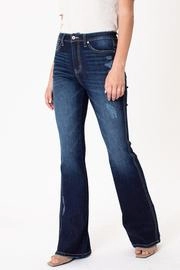 KanCan Dark High Rise Flare Weekend Warrior Elegant Daywear Option