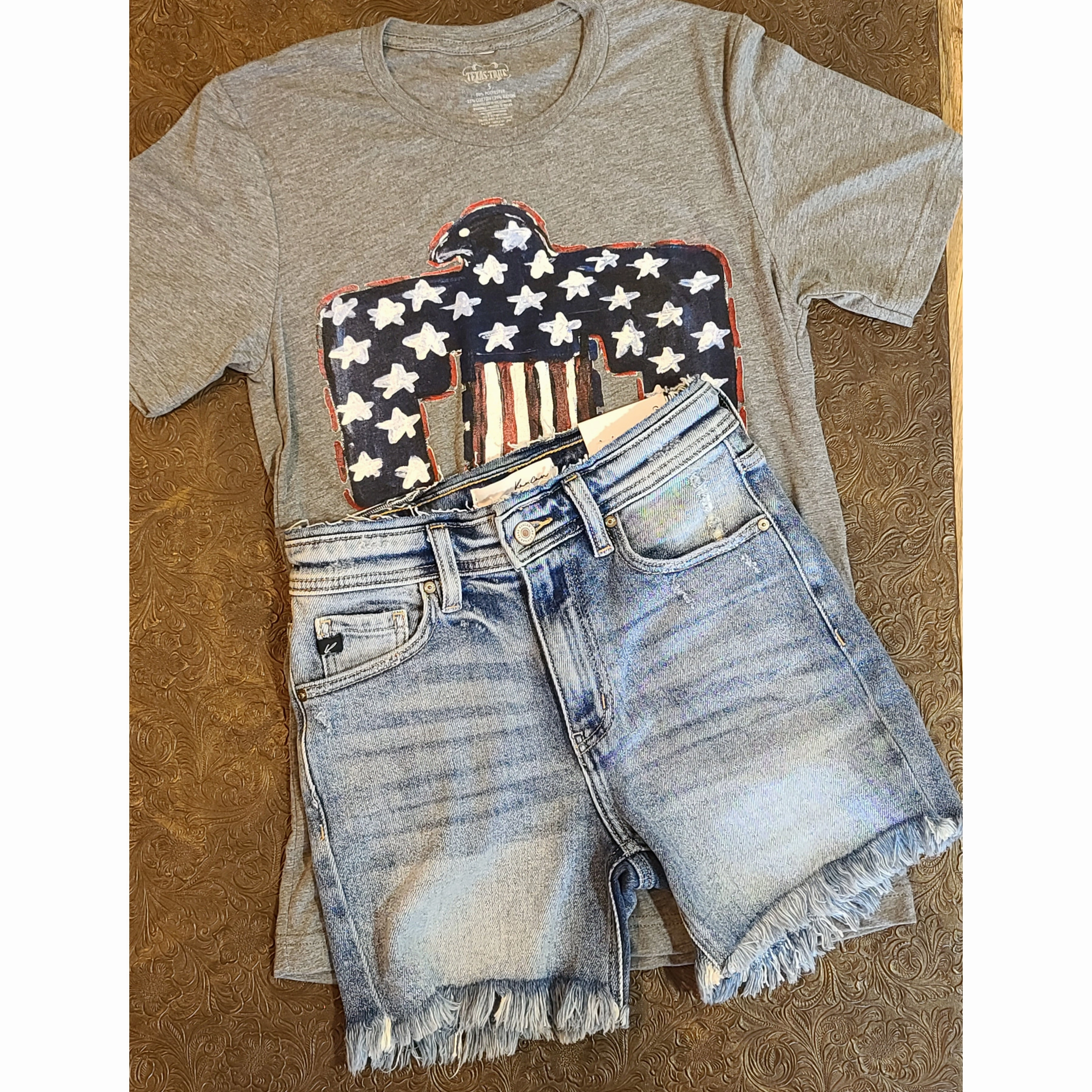 KanCan HIGH RISE DENIM SHORTS Daily Casual