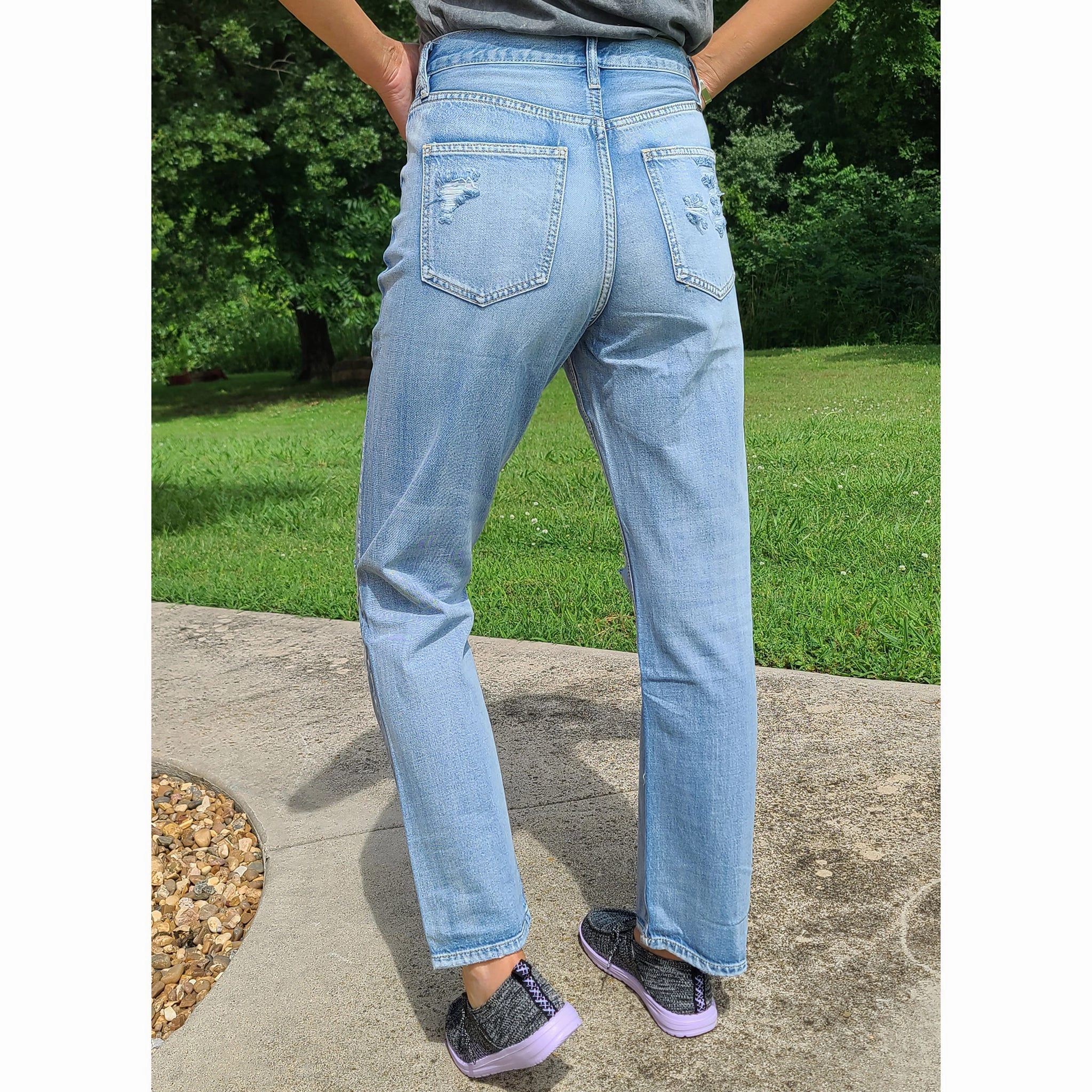 Timeless Fit KanCan Jinx Ultra High Rise 90's Boyfriend Jeans