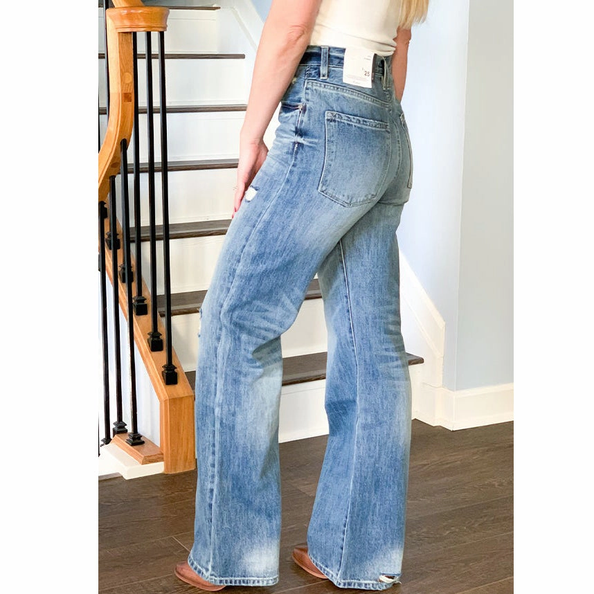 Mid Rise Timeless Match KanCan Ultra High Rise 90's Flare Jean