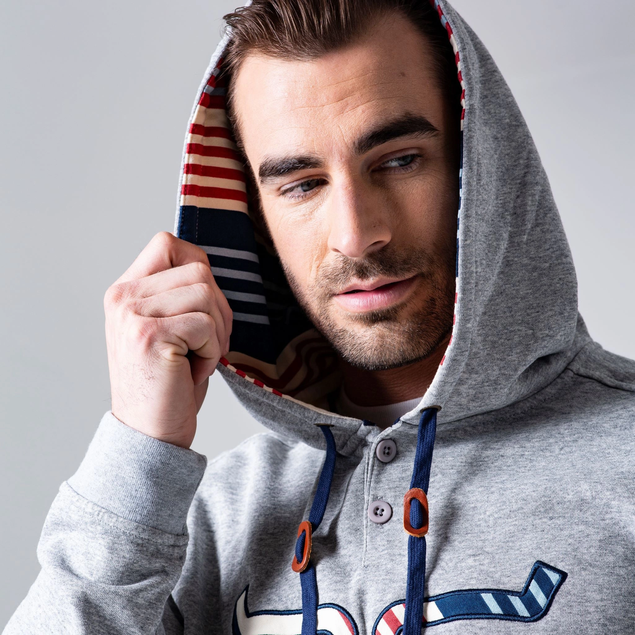 Kimes Ranch Men's Anson Hoodie Grey Go-To Look