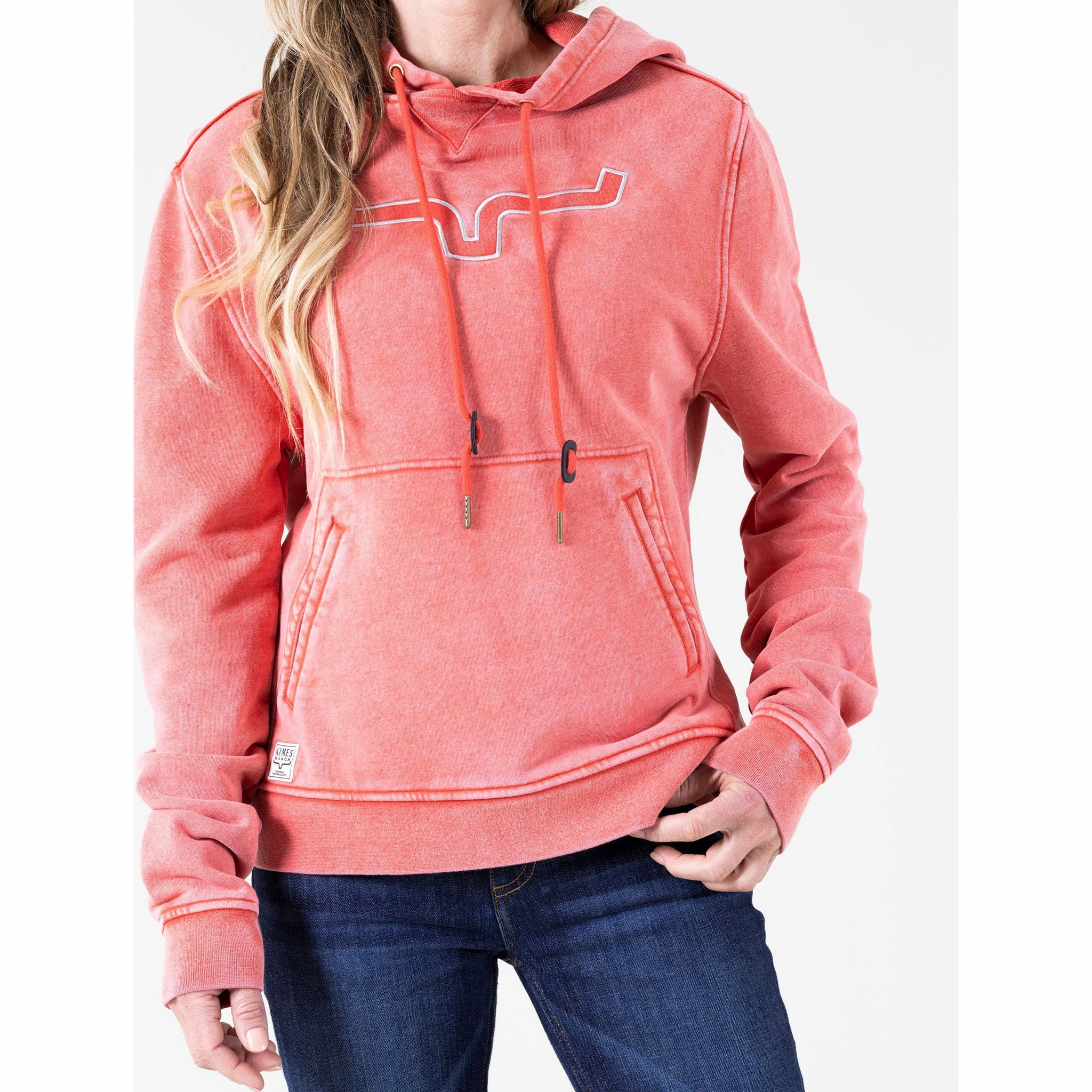 Kimes Ranch Women's Lamar Red Hoodie ReinforcedShoulders