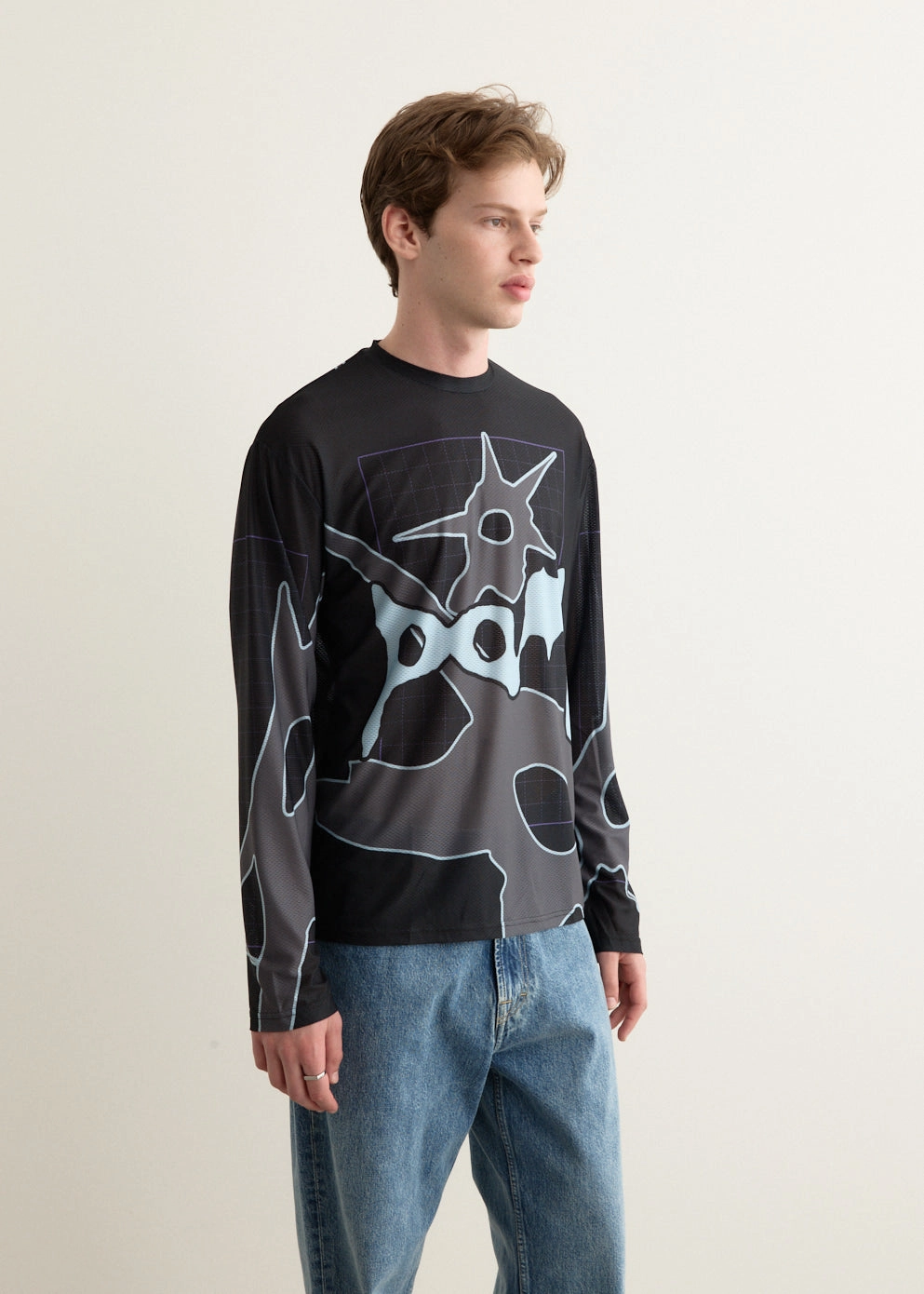 Chill Design Clear Sighted MTB Mesh Long Sleeve Top