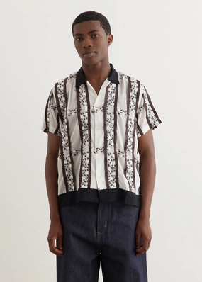 Lattice Sprig Shirt Versatile Styling
