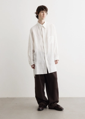 Layered Collar Shirt Structured Collar Sustainable production