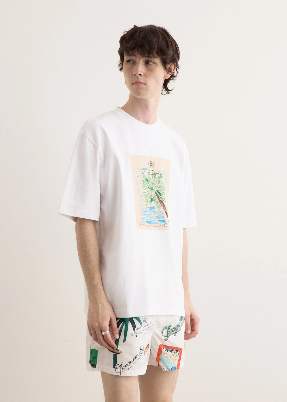 Anti Odor Technology All-Day Stretch Le T-Shirt Marino