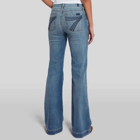 7 For All Mankind Women's DLU Tailorless DOJO Modern Spring Mood Winter Warmth Sustainable