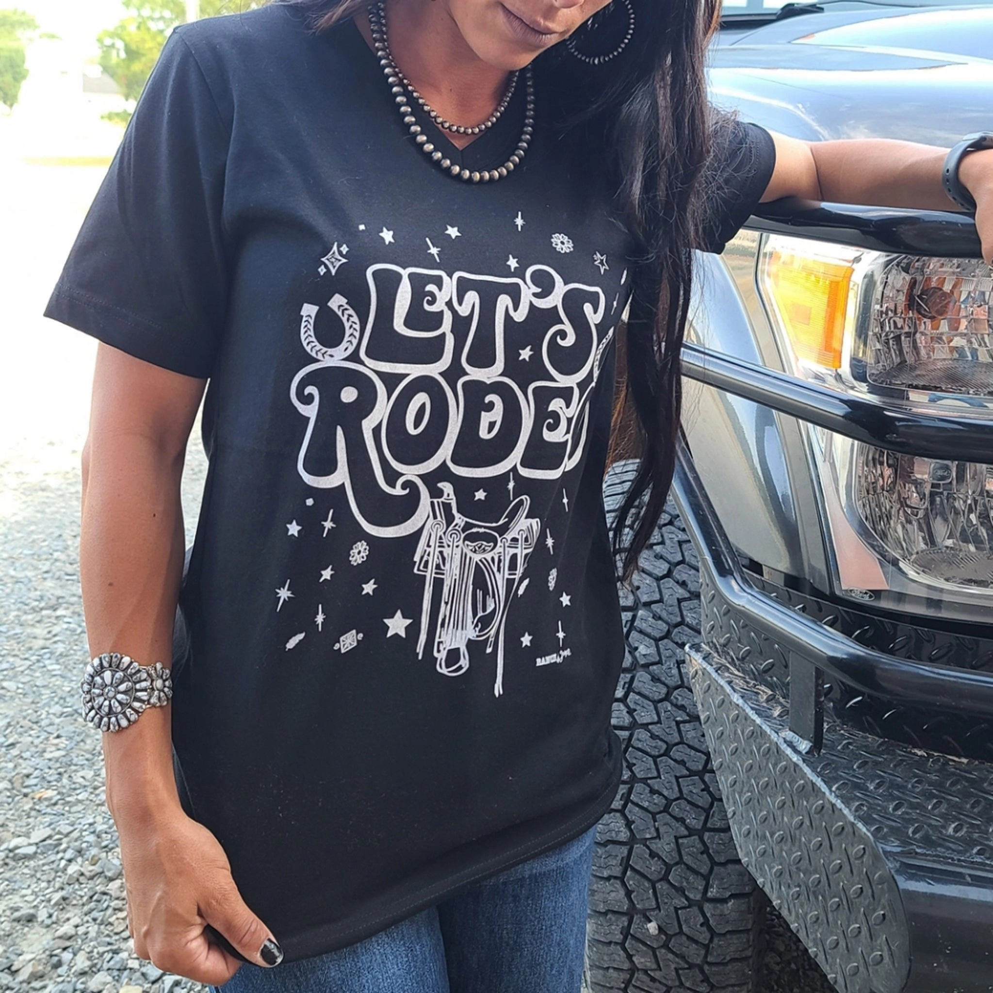 Let's Rodeo Tee PlushLining CompressionTechnology