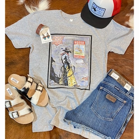 Everyday Fashion Let's Rodeo Vintage Cowboy Tee