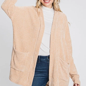 Ivory Sweater Cardigan All Weather Protection